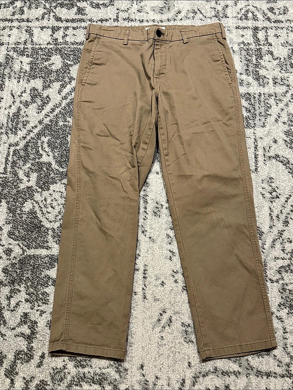 Joseph Abboud Modern Fit Comfort Stretch Chinos Men's Brown Waist 34x30